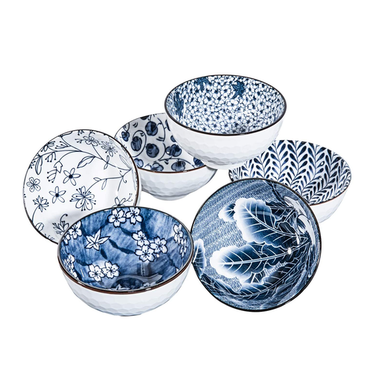 Set of 6 Ceramic Bowls